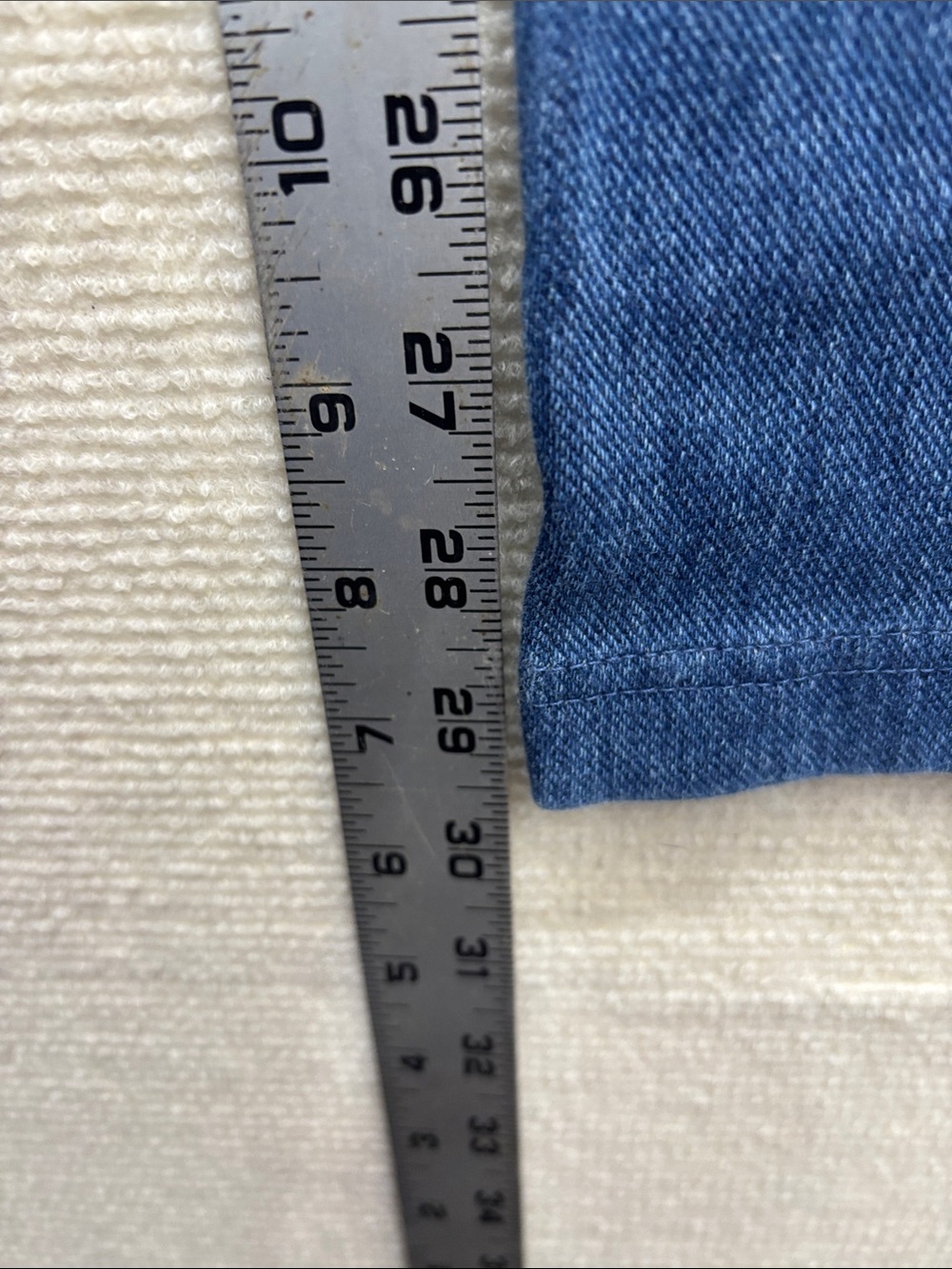 Lysse medium High-Waist Dark Blue Women’s Jeans pull on - Picture 3 of 6